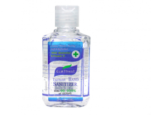 Hand Sanitizer Gel Waterless Clear Bottle-60ML,Travel Portable Hand Sanitiser Anti-Bacteria Moisturizing