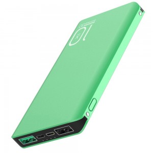 QC3.0 Quick Charge 10000mAh Power Bank/Type-C & Micro-USB Input/Aluminum case