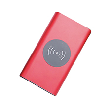 Wireless charging power bank 8000mAh, Qi wireless fast charger